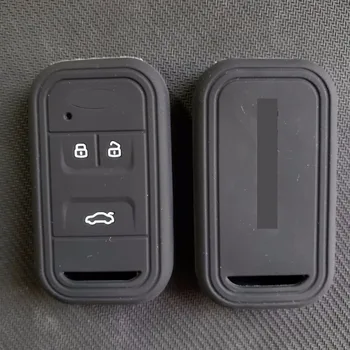 Silikono Odos Krepšys Chery Tiggo Arrizo Smart Remote Key 3 Mygtuką Atveju Savininkas Automobilio Interjero Aksesuaras