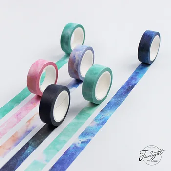 1,5 cm*7M Fantastinis Svajonė Spalvų Dekoratyviniais Washi Tape 