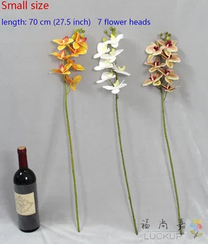 1 Kamieninių Dirbtinis Cymbidium Faberi Rolfe Drugys Orchidėjų Drugelis Gėlę Namas Namo Vestuvių Šventė Apdailos F551