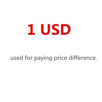 1 USD naudojami mokėti kainų skirtumo