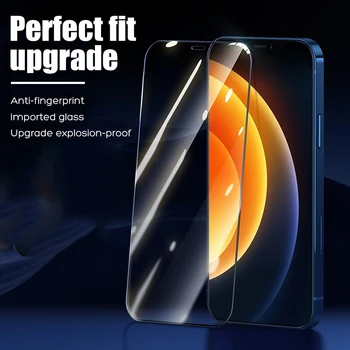 10000D Visiškai Padengti Grūdinto Stiklo iPhone 12 mini Screen Protector, iPhone 12 Pro Max Screen Protector, iPhone 12 Stiklo Plėvelės
