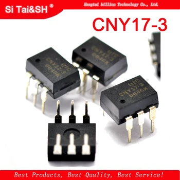 10VNT CNY17-3 DIP6 CNY17 Tranzistorinis išėjimas optocouplers NPN Phototransistor Naujas originalus