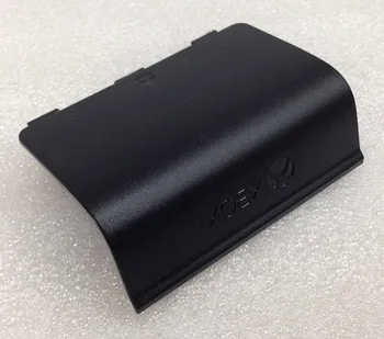 10vnt/daug xbox vienas žaidimų valdiklis baterijos dangtelis su logotipu, juoda