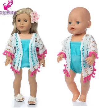 17 colių 43cm baby doll berniukas plaukimo kelnes 18 colių amerikos og mergina lėlės bikini lėlės drabužiai