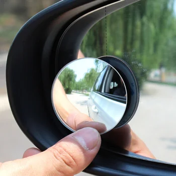 1Pair Automobilių Apvalios Išgaubtos Blind Spot veidrodėlis, Skirtas SEAT Altea Toledo MK1 MK2 Ibiza Cupra Leon Cupra Skoda Fabia Greitai octavia Superb