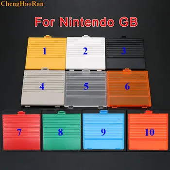1pc 10 spalvų Geriausia kaina GameBoy Klasikinis GB DMG GBO Baterijos Dangtelio atveju Turėtojas game boy atgal Baterijos Dangtelis Durų Shell