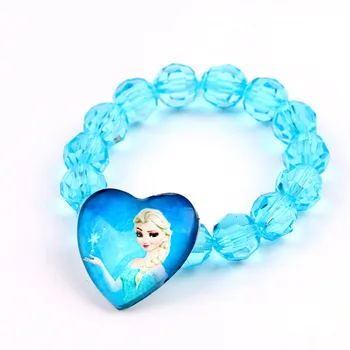 1pcs Disney princess animacinių filmų Užšaldyti Elsa vaikų apyrankę bangles lėlės priedai mergina gimtadienio dovana vaikas kosmetikos papuošalai