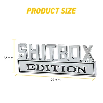 1pcs SHIBOX Edition Nauja Emblema 