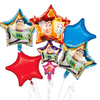 1set 2019 Toy Story Buzz Šviesos metų balionai animacinių filmų folija helio 32 Colių Numeris Mėlynos balionų žaislų istorija su gimtadieniu balionai