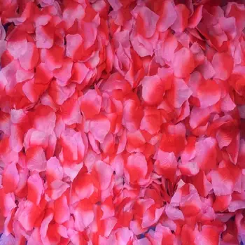 2000 Vnt Dirbtinių Rožių Žiedlapių Vestuvių Petalas Spalvingas Šilko Gėlių Priedai D08F