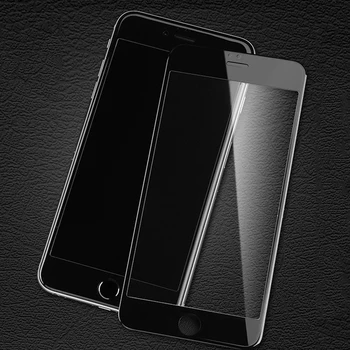 2000D Išlenktą Kraštą, Visą Padengti Grūdinto Stiklo iPhone 6 6S 7 8 Plus Ekrano Apsauginis Stiklas ant iPhone 7 8 SE 2020 Filmas Atveju