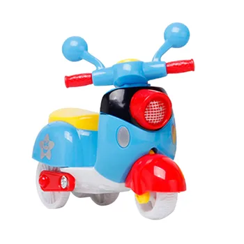 2018 Žaislas Vaikams, kūdikių Mielas Plastiko Mini Motociklas Žaislas Traukti Atgal Diecast Motociklo Pradžioje Modelis Švietimo Žaislai Vaikams