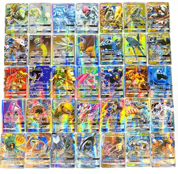 2020 Naujas 60/100/200/300 Vnt Pokemones Kortelės Vmax Kortelės GX Tag Team EX Mega Shinny Kortų Žaidimas Mūšis Carte Prekybos Vaikų Žaislas