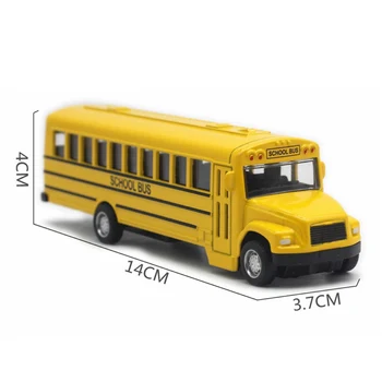 2020 Naujas Inercinės Mokyklos Autobusas Modelis Žaislai Regos Lydinio Traukti Atgal, Muzika, Automobiliai, Žaislai Vaikams Berniukas Gimtadienio, Kalėdų Dovana