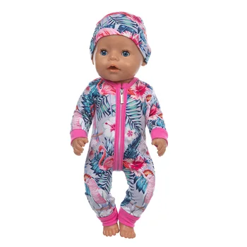 2020 Naujas Jumpsuits Tinka 43cm Baby Doll 17inch Born Lėlės Drabužiai