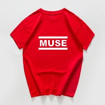 2020 naujas Muse marškinėliai moterims streetwear marškinėlius moterims Vasaros Medvilnės marškinėliai moterims Roko Grupė vintage Marškinėliai moterims drabužių harajuk