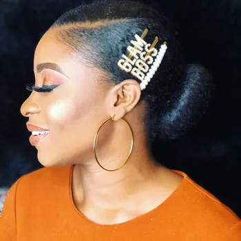 2020 Šviečia Raidės Plaukų Segtukai Kristalų Metalo Geometrinis Blizgiu Cirkonio Plaukų Clips Moterų Stilius Įrankis Deimantų Plaukų Aksesuarai