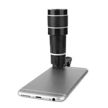 20X Zoom Universalų teleobjektyvą HD Monokuliariniai Teleskopas Išorės Mobiliojo Telefono vaizdo Kameros Objektyvas su Apkaba, skirta iPhone Xiaomi