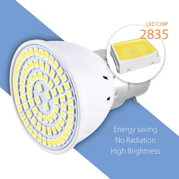 220V LED Auginimo Lempa E14 /E27 Visą Spektrą Augalų Auga Lempos