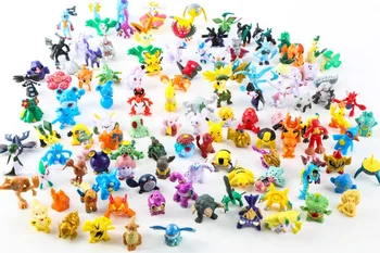 24pcs/set 2-3cm Pokeball Veiksmų Skaičius, Mini Pikachu charizard Pocket Monstras Modelis Žaislas Brinquedos Kolekcija Anime Vaikas Lėlės, Žaislai