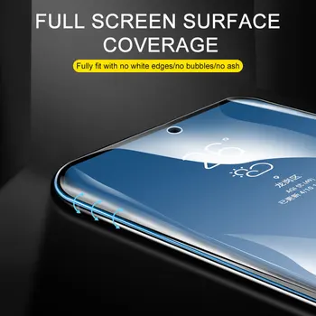2vnt 9D Screen Protector For Samsung Galaxy S10 S20 S8 S9 Plus Ultra Pilnas draudimas Hidrogelio Filmas 