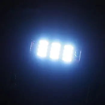 2vnt Girlianda 31mm 36mm C5W LED Lemputės Klaidos Nemokama Automobilių Salono Apšvietimas, 6000K Balta Auto numerių nuskaitymo Šviesos Kupolas Lemputė 12V