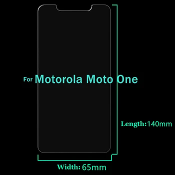 2VNT Grūdintas Stiklas Motorola Moto Vieno Ekrano apsaugos Moto Vieną 9H Premium Stiklo Motorola Vienas/30 Žaisti XT1941-4 5.9