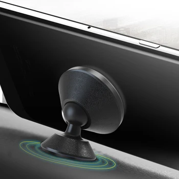 2VNT Universalus Magnetinis laikiklis sukasi 360 laipsnių Aliuminio lydinio, laikiklis automobilinis mobiliojo telefono laikiklis laikiklis