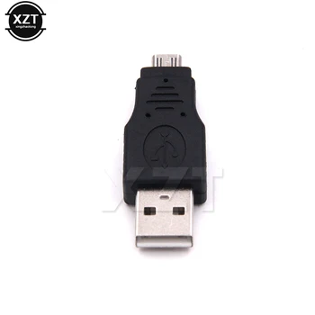 3 vnt USB, Mikro 5p USD Adapteris Didelės Spartos USB 2.0 A Male į Micro B duomenų ir Įkrovos Kabeliai, Samsung, HTC, Motoro