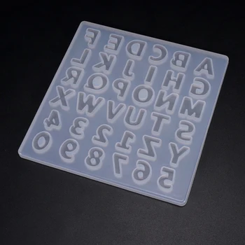 3D Epoksidinės Dervos Laišką Pelėsių Didžiąsias A-Z Pelėsių Papuošalai Priėmimo Įrankis, Skirtas 