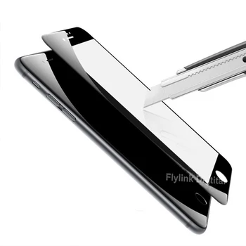3D Išlenkti Krašto Pilnas draudimas Screen Protector, iPhone, 7 6S 8 Grūdintas Stiklas Ant iPhone 6 s 7 8 Plius Apsauginė Stiklo Plėvelė