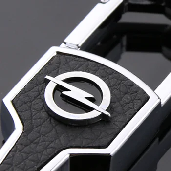 3D Metalo Oda paketų prižiūrėtojų raktinę Automobilio Pultelio Klavišą Ring Grandinė 