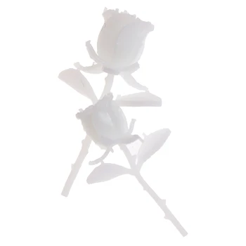 3D Mini Rose Formą Epoksidine Formų Silikono UV Dervos Pelėsių, Amatai, Juvelyrika Priėmimo Micro Kraštovaizdžio Rožių Gėlių Modelio Papuošalus