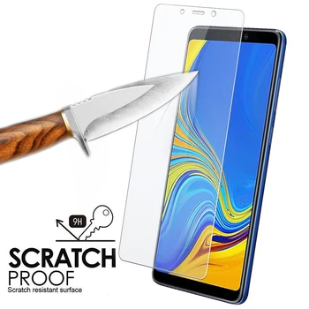 3PCS Apsauginis Stiklas Ant Samsung Galaxy A9 2018 A9200 Screen Protector A92018 Šarvuotos Galaxi A9s Grūdintas Stiklas 9 S
