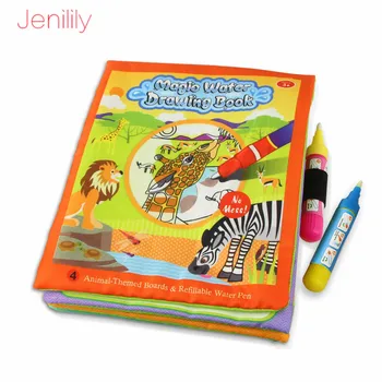 4 Stilius Vaikų Magija Vandens Piešimo Knyga Spalvinimo Knygelė Doodle Su Magija Parkeris Tapybos, Piešimo Lenta Mokymosi Žaislai Vaikams