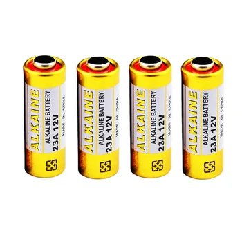 4pcs Šarminės baterijos 12V 23A baterija 27A 12V 23A 12 V 21/23 A23 E23A MN21 RC kontrolės nuotolinio valdymo pultelio baterijos RC Dalis