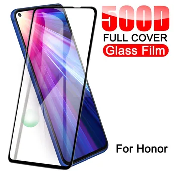 500D Apsauginis Stiklas Huawei Honor 30 20 10 Lite V30 V20 V10 Grūdintas Screen Protector Garbę 9 8 Lite V9 Žaisti Stiklo Plėvelės