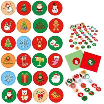 50pcs Apdailos Lipdukai Kalėdų Kalėdų Dieną Animacinių filmų Etiketės Vaikams Dovanų Klijų Žymeklį Vandeniui Raštinės Sticke