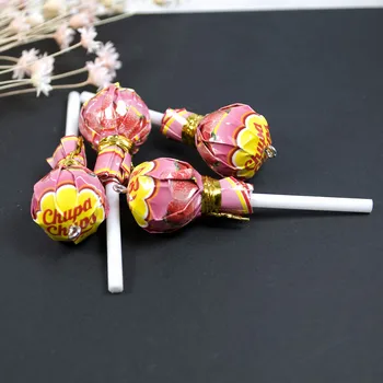5vnt/daug Dervos Modeliavimas Lollipop Saldainiai Pakabukai Už Karoliai 