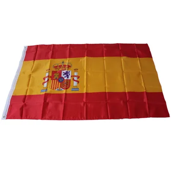 90*150cm ispanijos vėliava No. 4 poliesteris vėliavos 3*5ft vietoje didmeninės