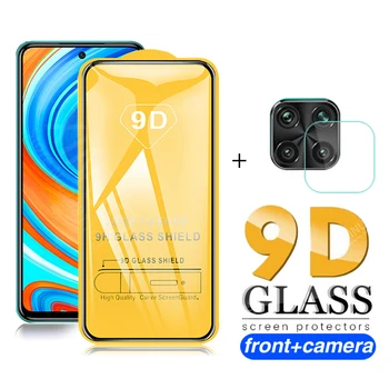 9D dangtelio apsauginis stiklas xiaomi redmi 9 Pastaba pro fotoaparato objektyvą screen protector dėl redmi Pastaba 9pro Ne 9 pro Grūdintas stiklas