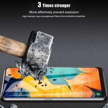 9D Klijai Stiklo Samsung Galaxy A20e A2 Core A60 A70 A80 A90 Apsauginis Stiklas 