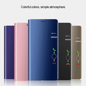 A51 atveju, Smart Veidrodis, Flip phone Cover For samsung Galaxy A30s A10s a20s a50s a71 a50 a10 a20 a30 a40 A60 a70 knygos fundas coque