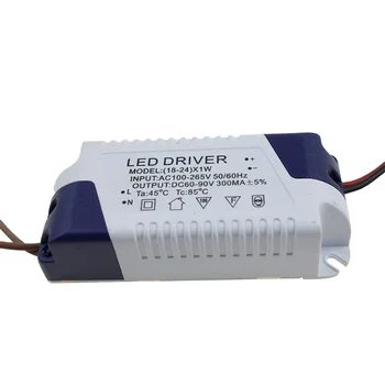 AC85-265V LED Šviesos Lempos Apšvietimo Transformatorius LED Driver Adapteris Maitinimo 1-3W 5W 7W 12W 15W 24W už Downlight grupė Lempa