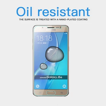 Apsauginis Stiklas ant Samsung Galaxy S7 S6 A6 A7 A8 Plius A9 J4 J6 Plius J8 2018 Grūdintas Screen Protector, Stiklo Plėvelė