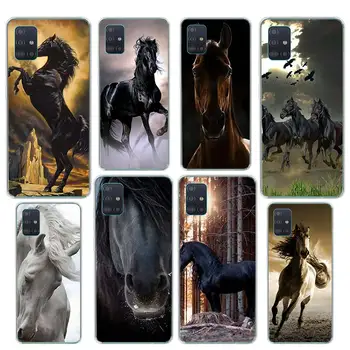 Arklių Gyvūnų Atveju, Samsung Galaxy A51 A71 M51 A91 A01 A11 A31 A41 M11 M21 M31 Silikono Telefono Dangtelį