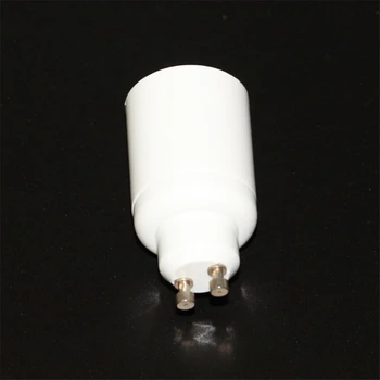 ASMTLED 1Pcs GU10 į E27 Bazinė LED Šviesos Lampbase Lemputės Adapteris Adapteris Kištuko Lizdas Konverteris Extender