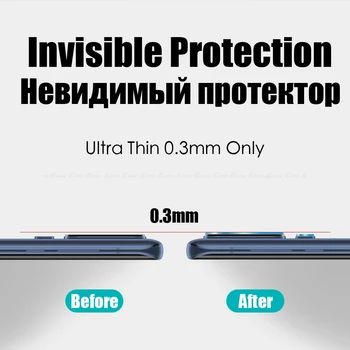 Atgal Fotoaparato Objektyvo Galinis Screen Protector, Grūdintas Stiklas Filmas Xiaomi Mi 11 10T 10 8 Lite A3 Max Redmi 9 Pastaba 8T 6 7 Pro 5G