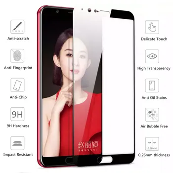 Atveju Huawei Honor Peržiūrėti 10 Byloje Dėl Honorv10 V 10 View10 Grūdintas Stiklas Screen Protector Visiškai Padengti Apsaugine Plėvele Glas 10v