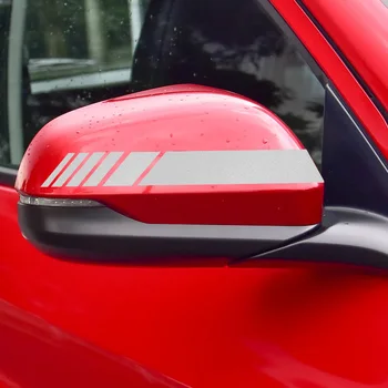 Automobilio galinio vaizdo veidrodžio atspindintis lipdukai dekoratyviniai lipdukai Fiat Panda 